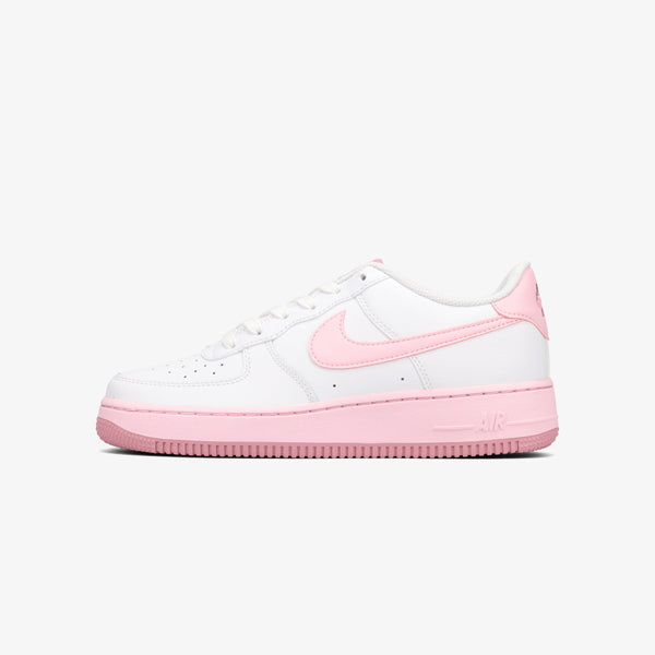 NIKE AIR FORCE 1 GS WHITE/PINK FOAM/ELEMENTAL PINK