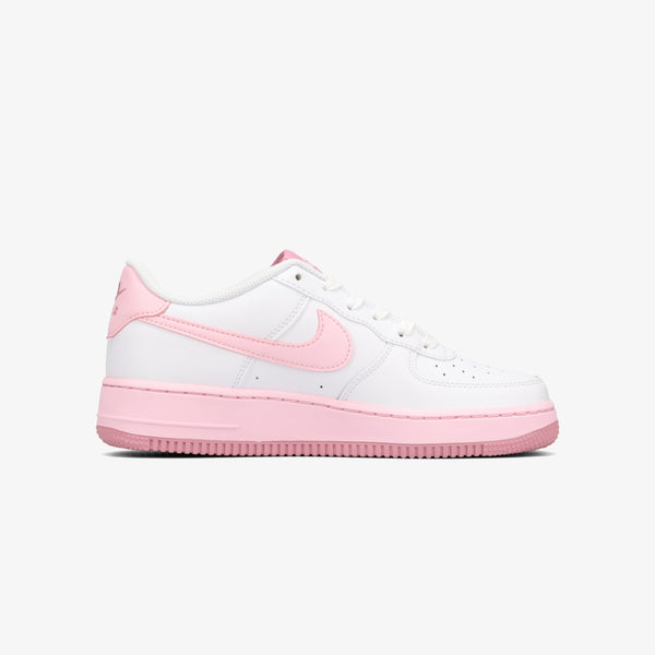 NIKE AIR FORCE 1 GS WHITE/PINK FOAM/ELEMENTAL PINK