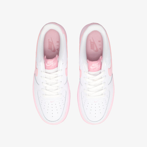 NIKE AIR FORCE 1 GS WHITE/PINK FOAM/ELEMENTAL PINK