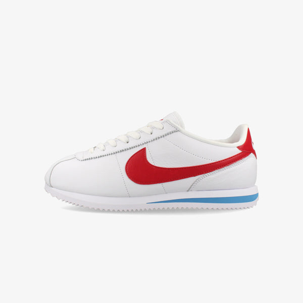 NIKE CORTEZ QS PREMIUM 【FORREST GUMP】 WHITE/VARSITY RED/VARSITY BLUE/METALLIC SILVER