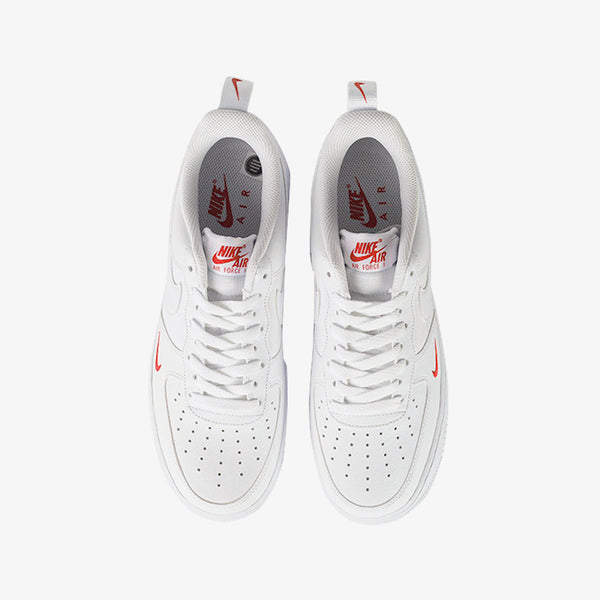 NIKE AIR FORCE 1 '07 WHITE/UNIVERSITY RED/WHITE