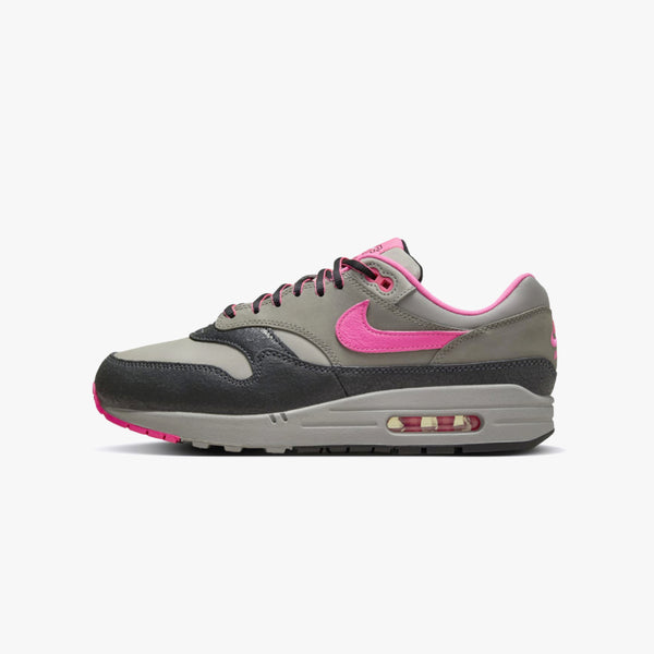 NIKE AIR MAX 1 HUF ANTHRACITE/PINK POW/MEDIUM GREY/FLAT PEWTER