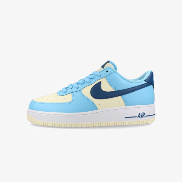 NIKE AIR FORCE 1 LOW '07 QUARIUS BLUE/COURT BLUE/COCONUT MILK/WHITE