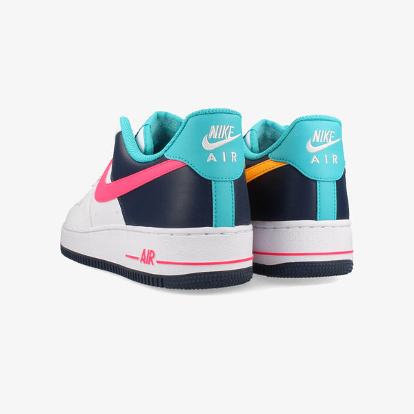 NIKE AIR FORCE 1 LOW '07 【90'S NEON PACK】 NEON BLUE/TEAL/GREEN/GOLD