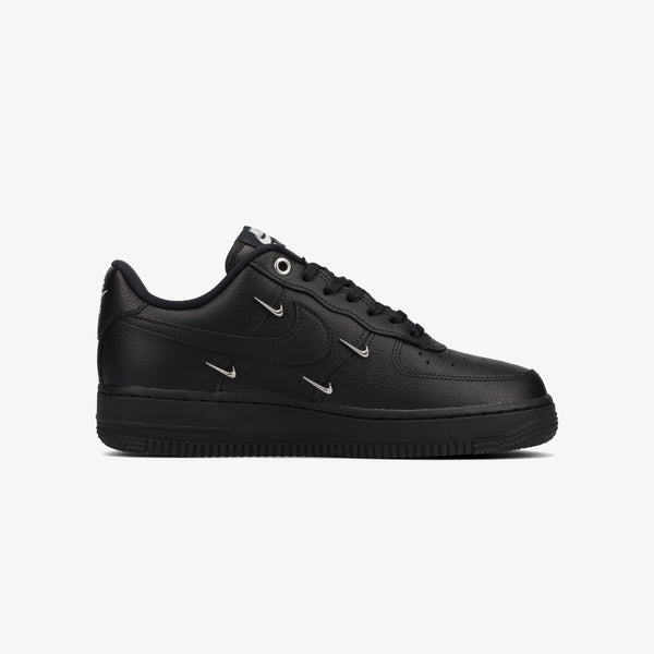 NIKE WMNS AIR FORCE 1 '07 LX BLACK/METALLIC SILVER