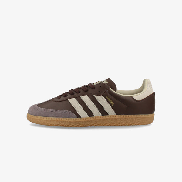 adidas SAMBA OG BROWN/PETE GRAY/GOLD METALLIC