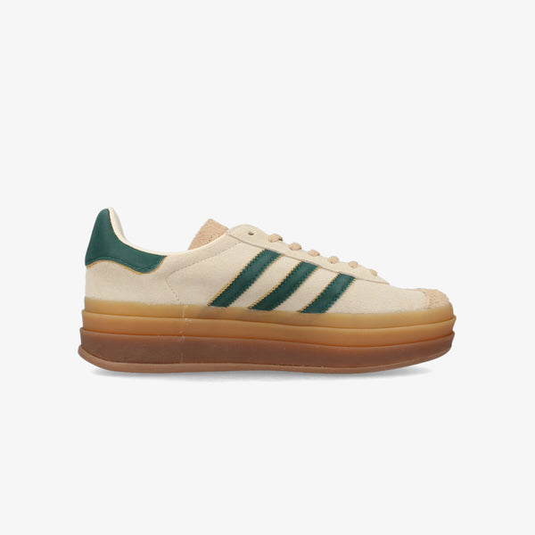 adidas GAZELLE BOLD CREAM WHITE/COLLEGIATE GREEN/MAGIC BEIGE