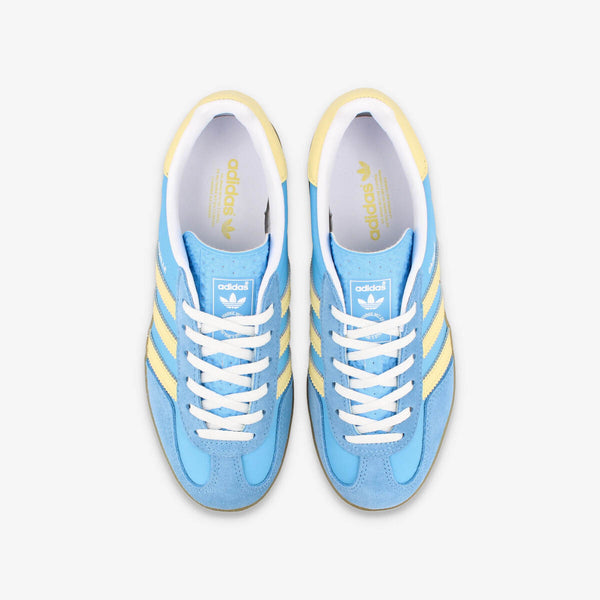 adidas GAZELLE INDOOR W SEMI BLUE BURST/ALMOST YELLOW/FTWR WHITE