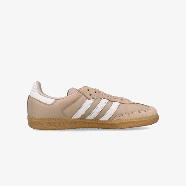 adidas SAMBA OG WONDER TAUPE/FTWR WHITE/GOLD METALLIC