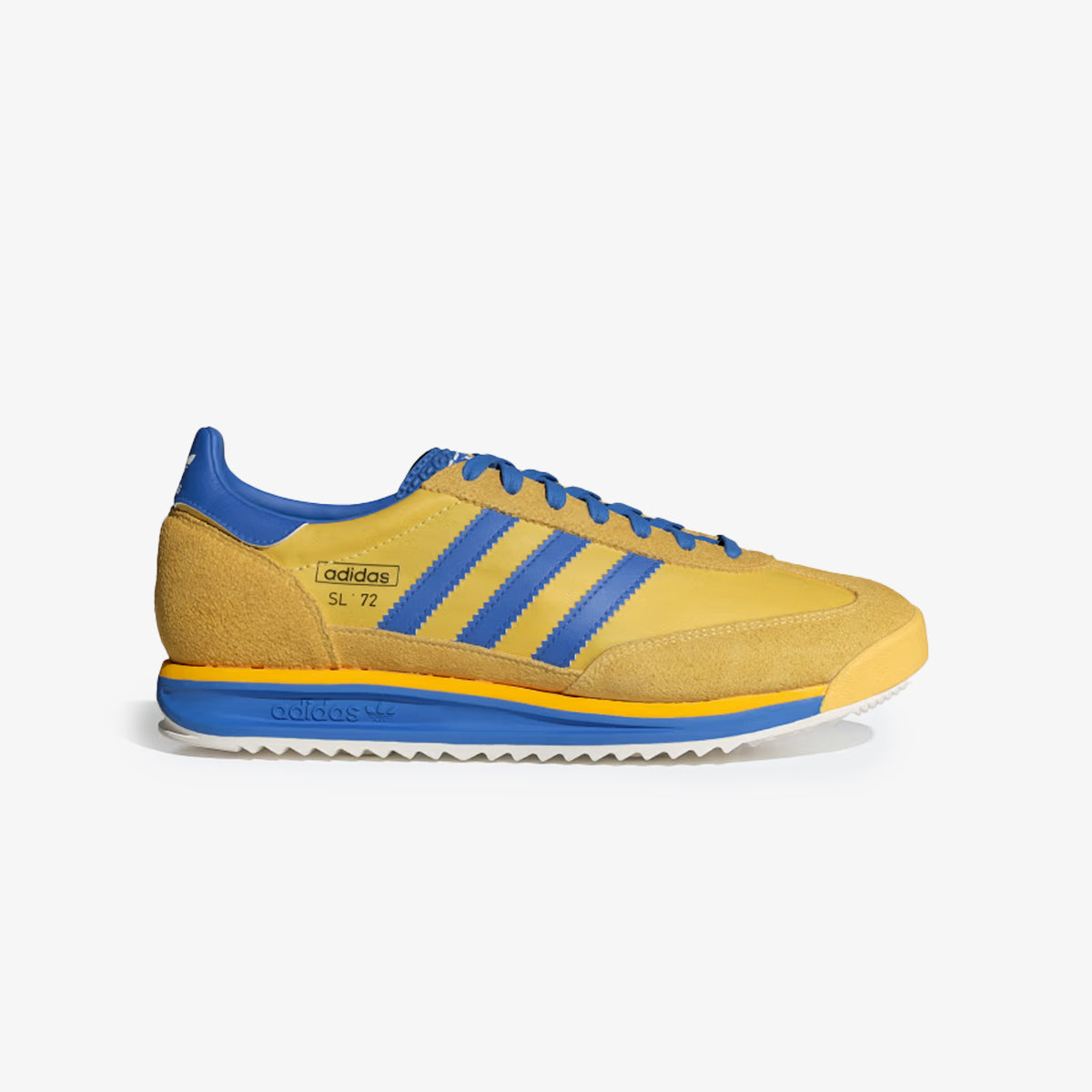 adidas SL 72 RS UTILITY YELLOW/BRIGHT ROYAL/CREAM WHITE ie6526