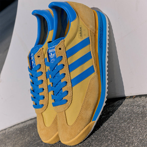 adidas SL 72 RS UTILITY YELLOW/BRIGHT ROYAL/CREAM WHITE