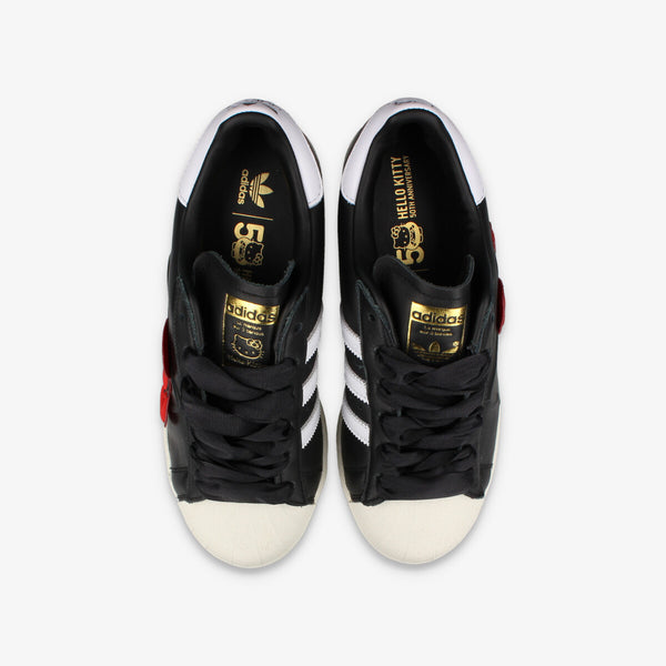 adidas SUPERSTAR 82 CORE BLACK/FTWR WHITE/RED