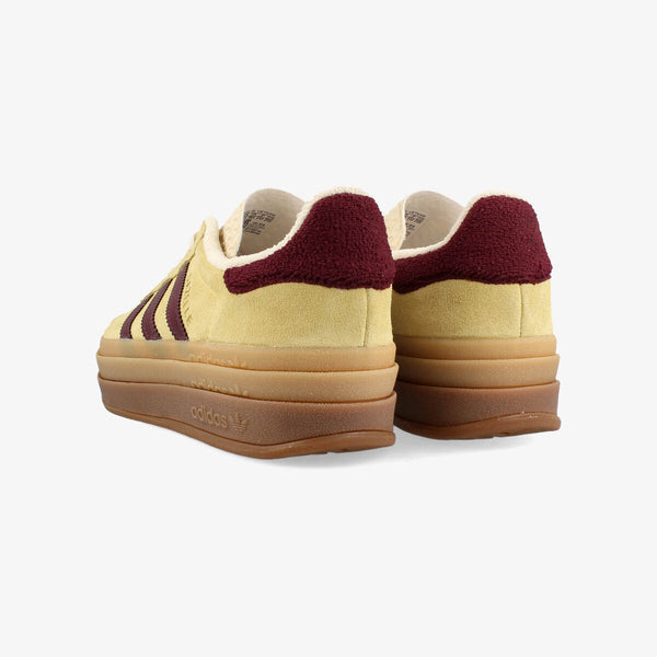 adidas GAZELLE BOLD W ALMOST YELLOW/MAROON/WONDER WHITE