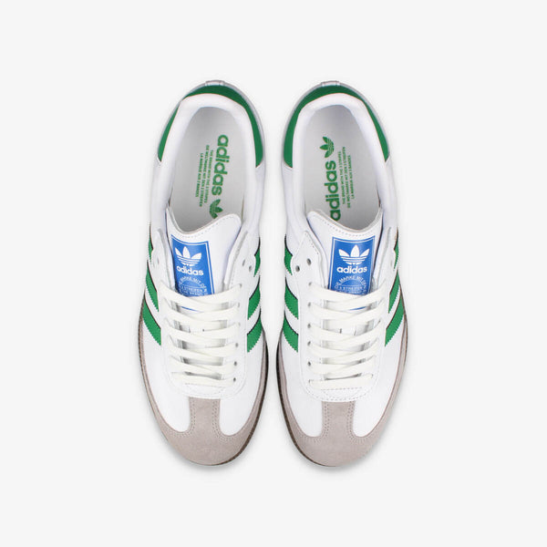 adidas SAMBA OG FTWR WHITE/GREEN/SUPPLIER COLOR