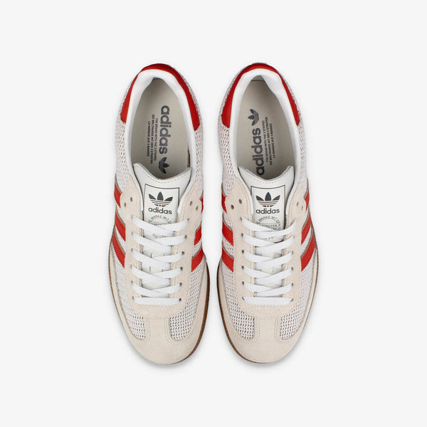 adidas SAMBA OG CRYSTAL WHITE/PRIME BLOOD