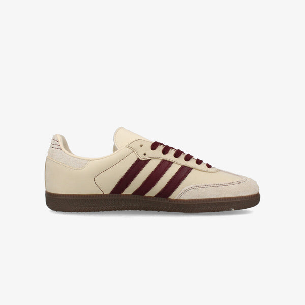 adidas SAMBA OG WONDER WHITE/MAROON/PUTTY GREY