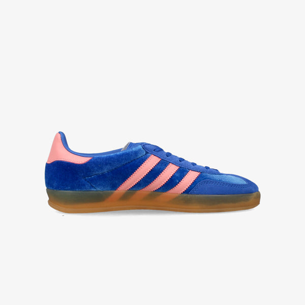 adidas GAZELLE INDOOR BLUE/SEMI PINK SPARK/GUM