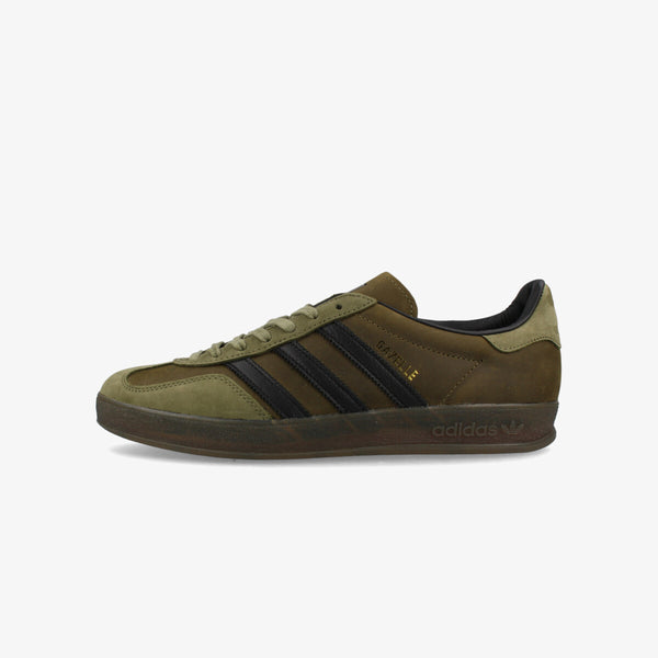 adidas GAZELLE INDOOR FOCUS OLIVE/CORE BLACK/GUM