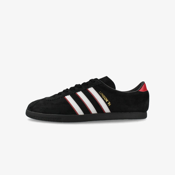 adidas LONDON 96 CORE BLACK/FTWR WHITE/BETTER SCARLET