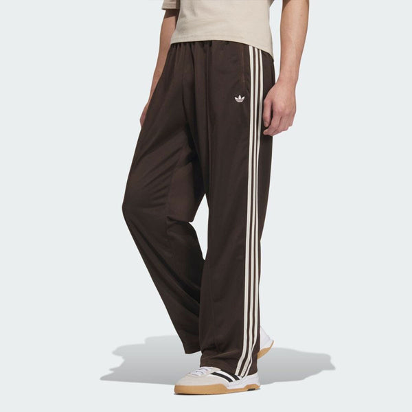 adidas BECKENBAUER TRACK PANT DARK BROWN/WONDER WHITE