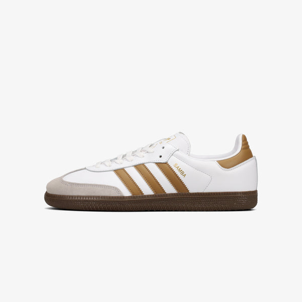 adidas SAMBA OG FTWR WHITE/BROWN DESERT/CLEAR GRANITE