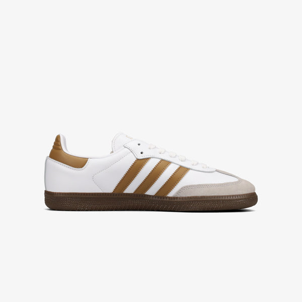 adidas SAMBA OG FTWR WHITE/BROWN DESERT/CLEAR GRANITE