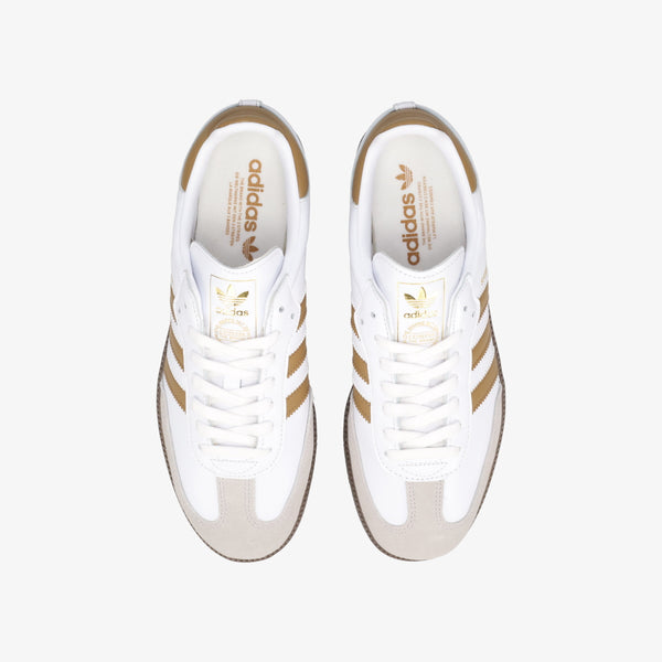 adidas SAMBA OG FTWR WHITE/BROWN DESERT/CLEAR GRANITE