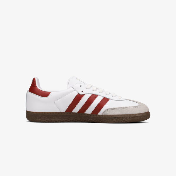 adidas SAMBA OG FTWR WHITE/PRELOVED RUBY/CLEAR GRANITE