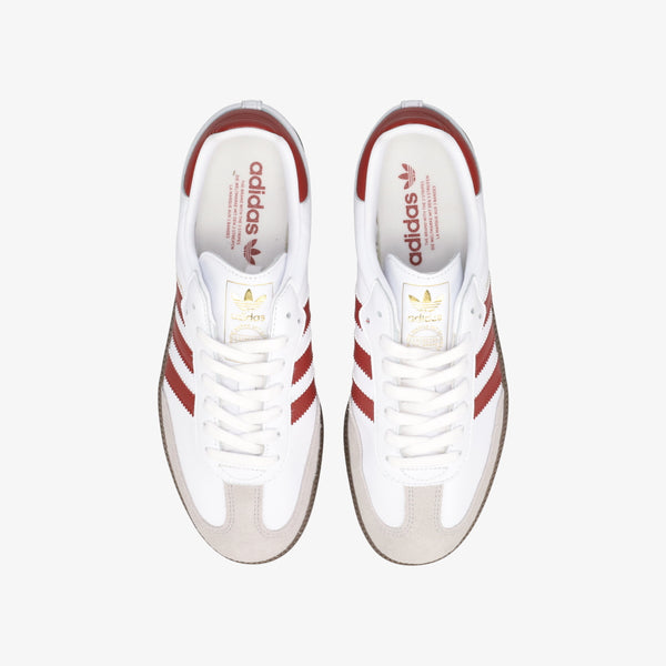 adidas SAMBA OG FTWR WHITE/PRELOVED RUBY/CLEAR GRANITE