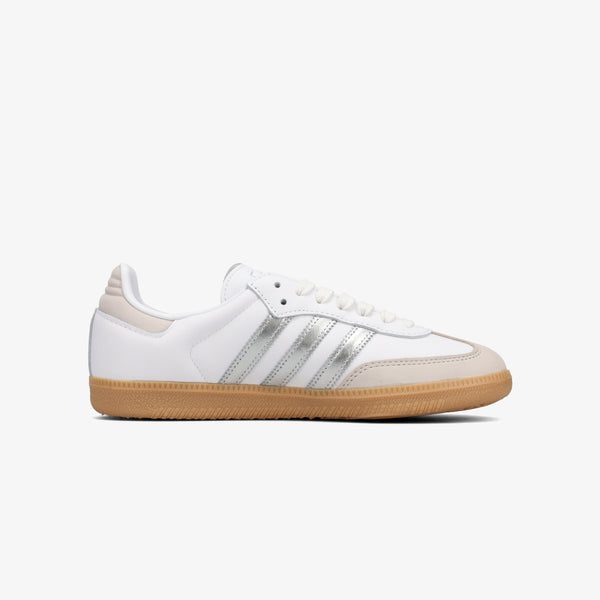 adidas SAMBA OG FTWR WHITE/SILVER METALLIC/GREY ONE