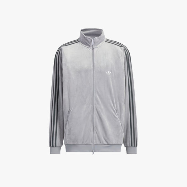 adidas BECKENBAUER VELOUR TRACK TOP LIGHT ONIX