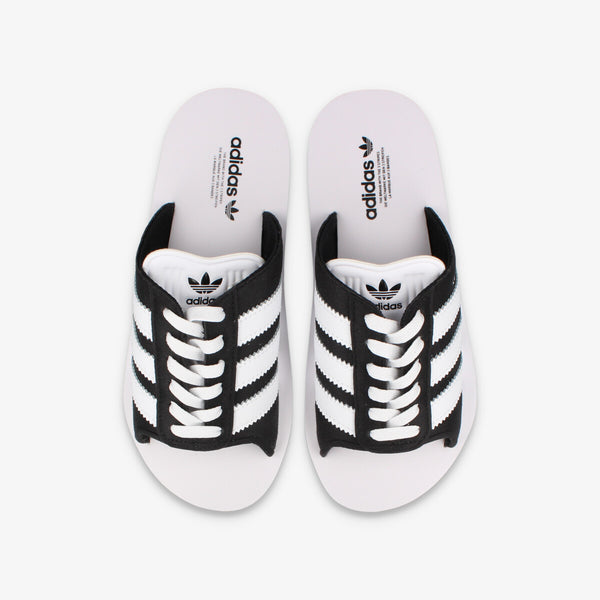 adidas GAZELLE BEACH SLIDES CORE BLACK/FTWR WHITE/FTWR WHITE