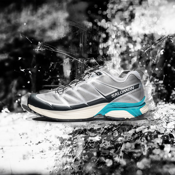 SALOMON XT-PATHWAY 2 SHARKSKIN/FTW SILVER/CAPRI BREEZE -KICKS LAB. EXCLUSIVE-