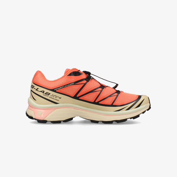 SALOMON XT-6 LIVING CORAL/BLACK/CEMENT