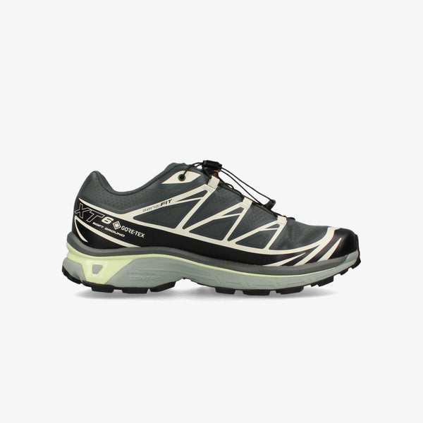 SALOMON XT-6 GTX URBAN CHIC/BLACK/LIME CREAM -GORE-TEX-