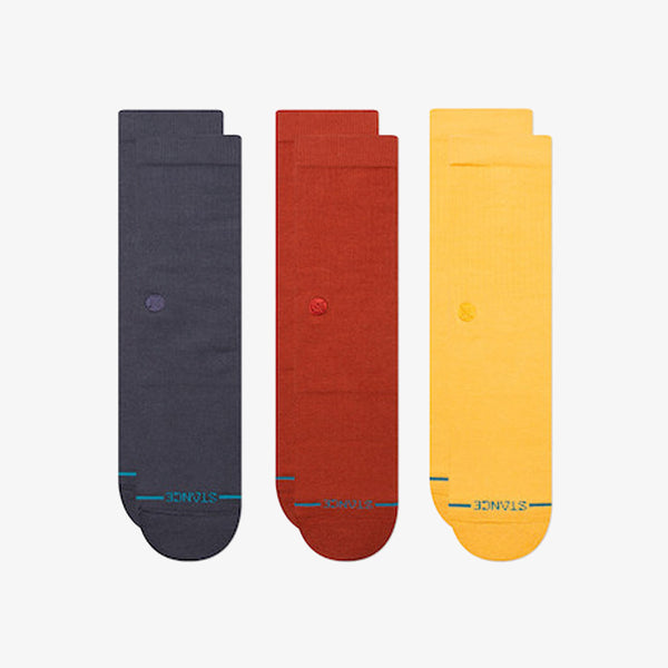 STANCE SOCKS ICON 3 PACK