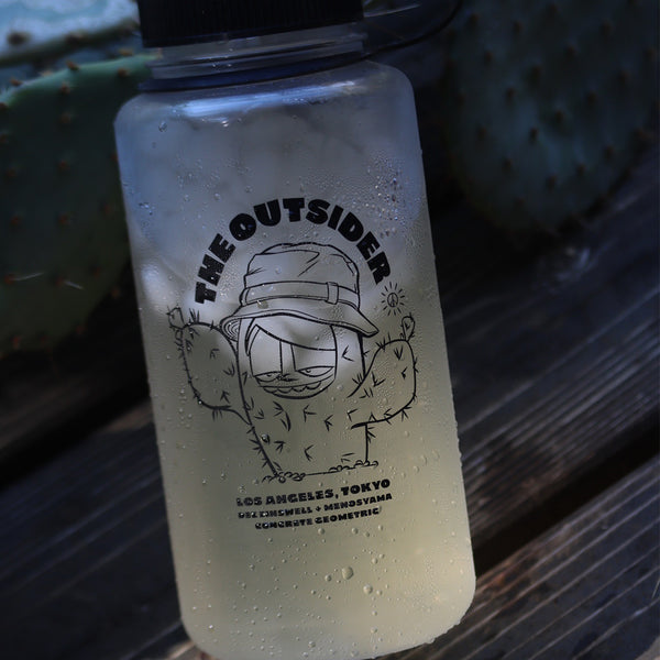 32oz. NALGENE CACTUS WATER BOTTLE "THE OUTSIDER" CLEAR