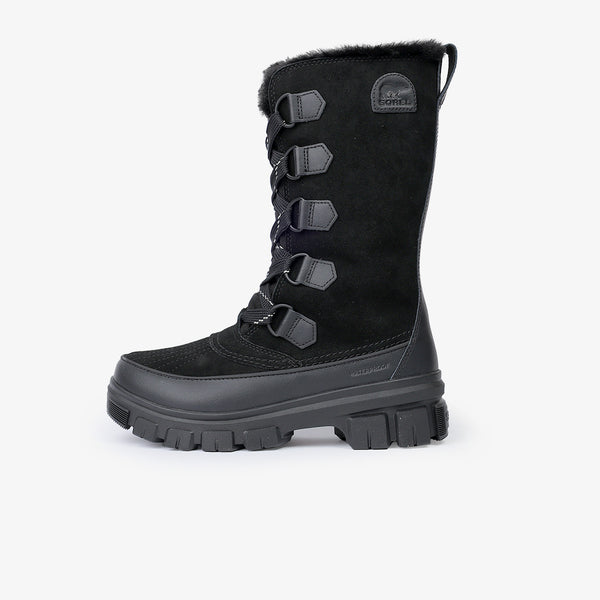 SOREL TIVOLI V TALL WP BLACK/NATURAL