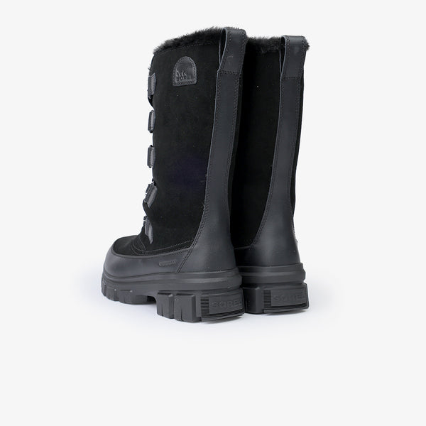 SOREL TIVOLI V TALL WP BLACK/NATURAL