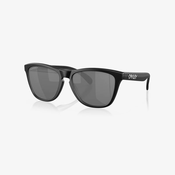 OAKLEY SUNGLASS FROGSKINS 【LOW BRIDGE FIT】 MATTE BLACK/PRIZM BLACK POLARIZED