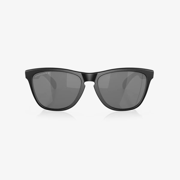 OAKLEY SUNGLASS FROGSKINS 【LOW BRIDGE FIT】 MATTE BLACK/PRIZM BLACK POLARIZED