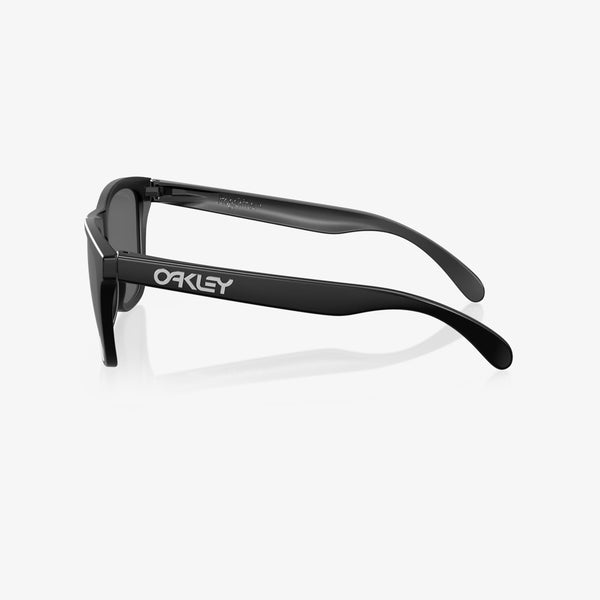 OAKLEY SUNGLASS FROGSKINS 【LOW BRIDGE FIT】 MATTE BLACK/PRIZM BLACK POLARIZED