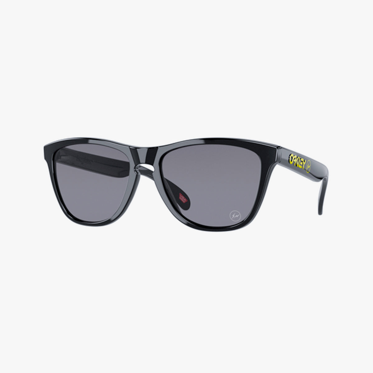 OAKLEY x FRAGMENT DESIGN FROGSKINS POLISHED BLACK/PRIZM GREY ...