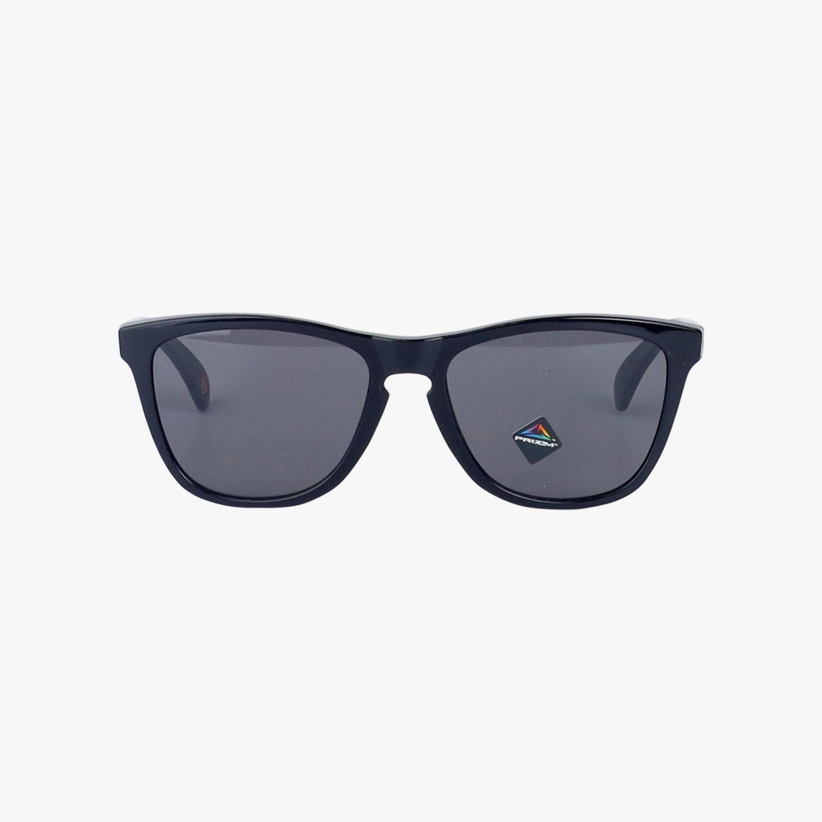 OAKLEY x FRAGMENT DESIGN FROGSKINS POLISHED BLACK/PRIZM GREY - VIVID Y