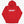 raidback fabric walk this way logo Hooded Sweatshirt RED