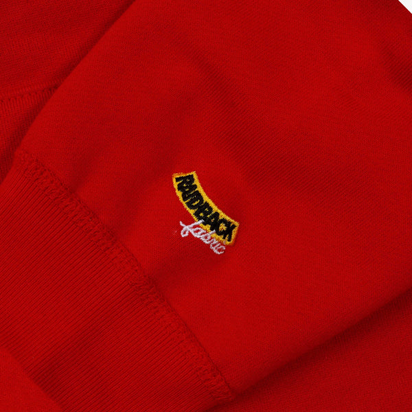 raidback fabric walk this way logo Hooded Sweatshirt RED