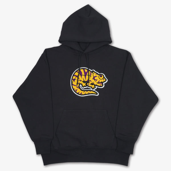 raidback fabric CRSB "Chameleon" Hoodie BLACK/YELLOW/PURPLE