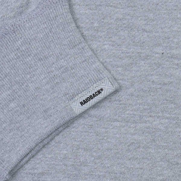 raidback fabric logo RAIDerz Logo Crewneck GREY/BLACK