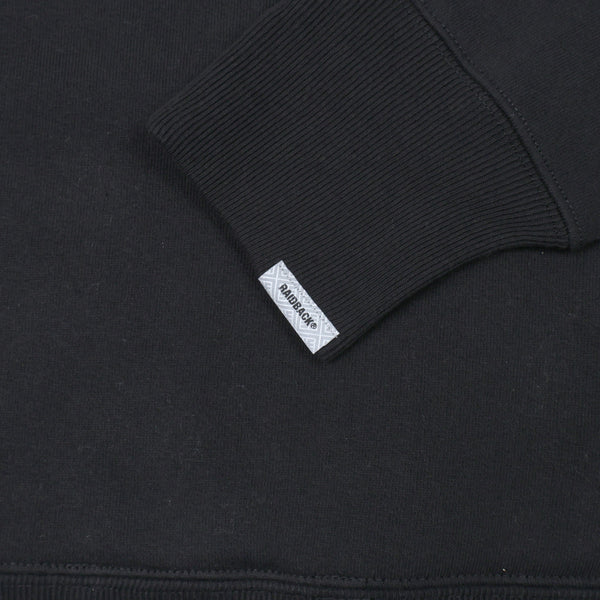 raidback fabric "S.I.T.W." Logo Hoodie BLACK/WHITE