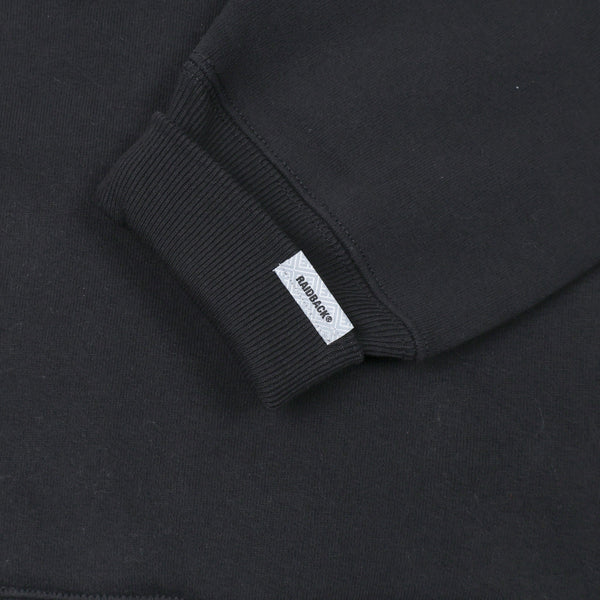 raidback fabric "S.I.T.W." Logo Hoodie BLACK/WHITE